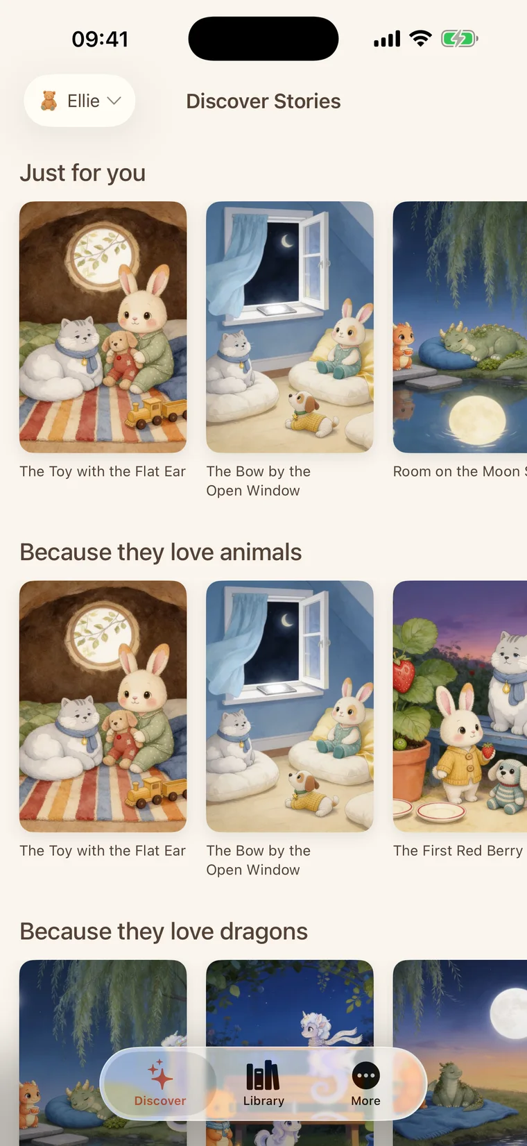 MomDadTales on iPhone